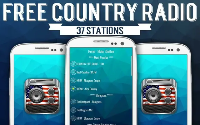 Free Country Radio android App screenshot 0